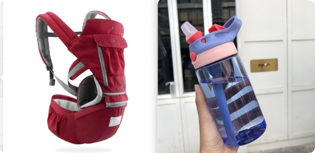 Multi-functional baby waist stool
